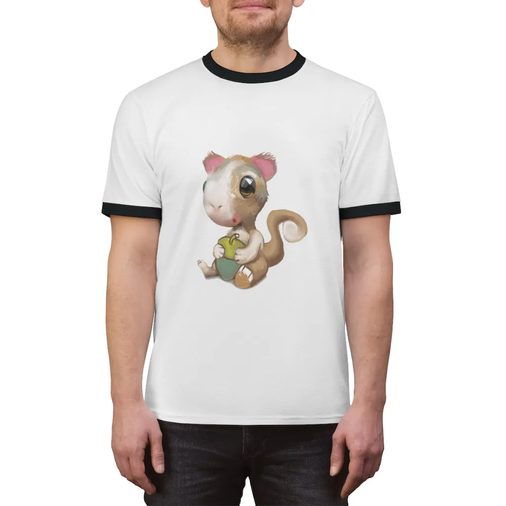Squirrel Unisex Ringer Tee