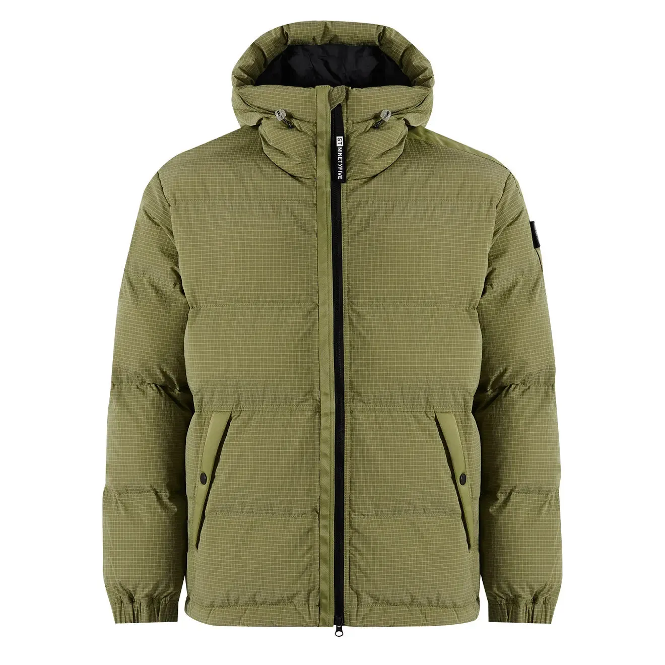 ST95 Hooded Puffer Light Green