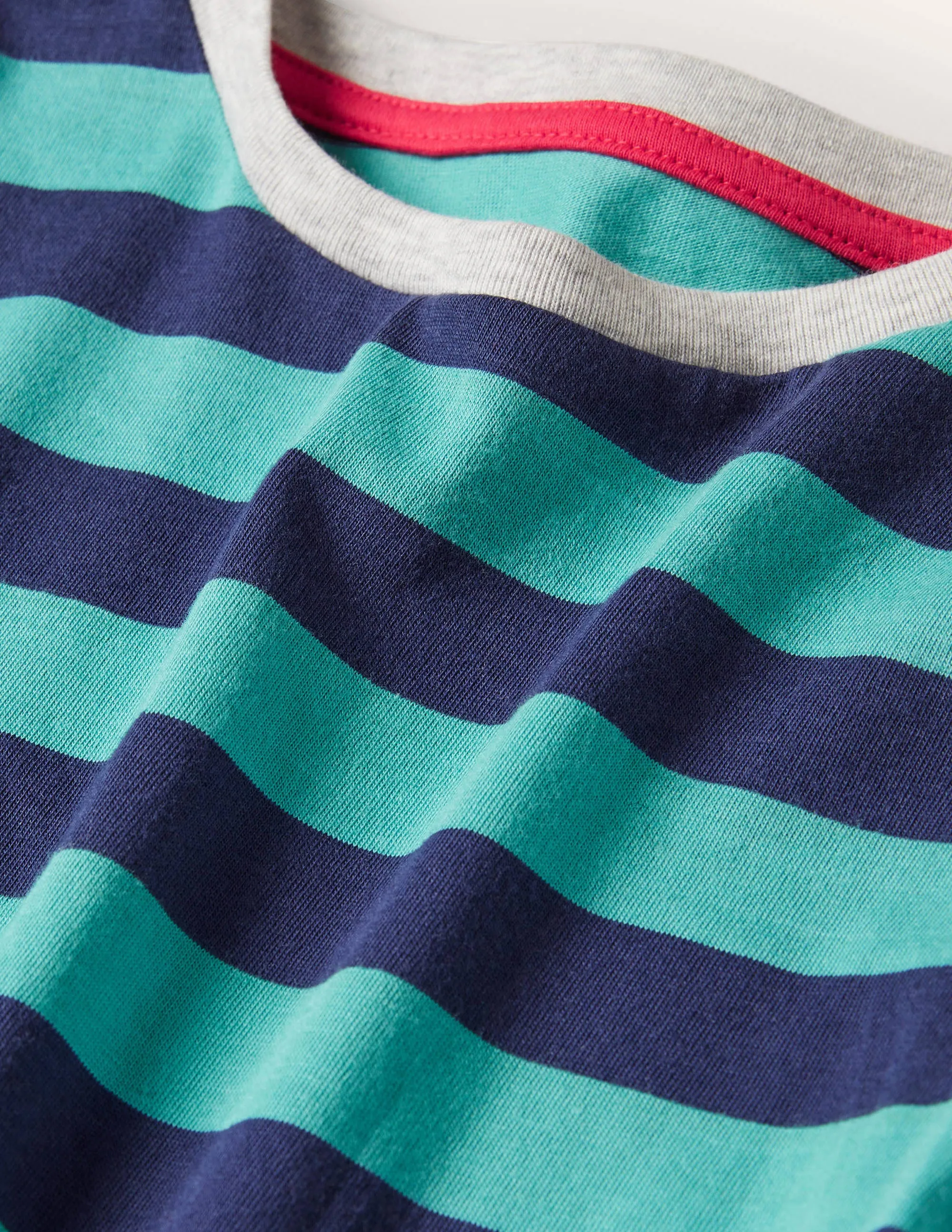 Supersoft Long-sleeved T-shirt-Brook Blue/Navy