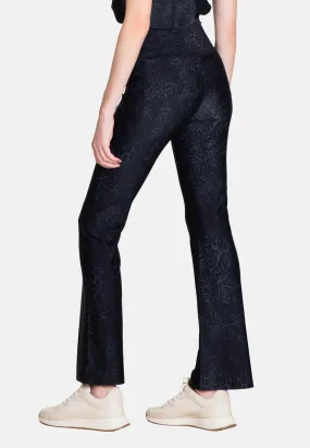 The Slit Cut Sport Pants - Grey Leo
