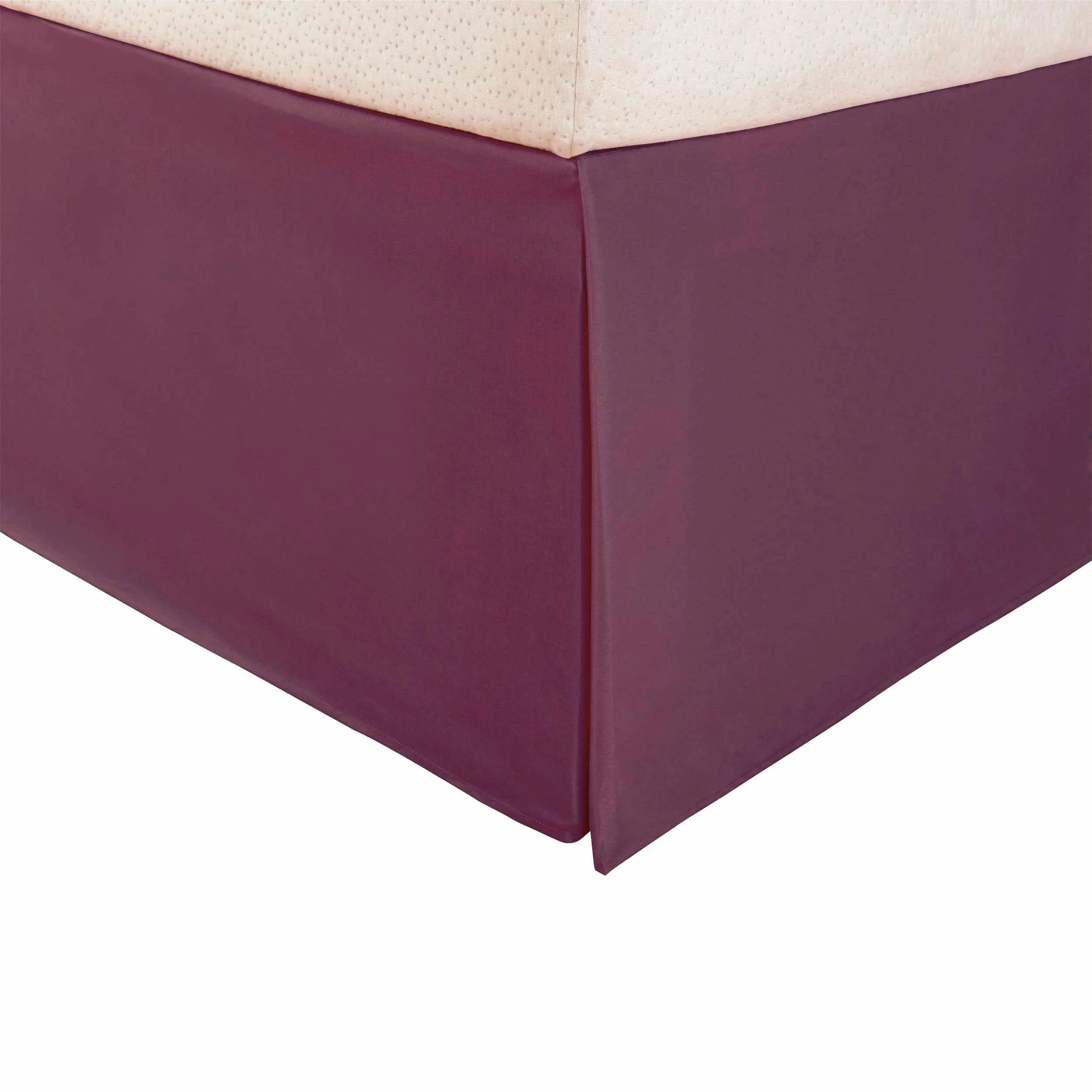Wimberton 100% Brushed Microfiber Bed Skirt with a 15" Drop Length and Inverted Box Pleats