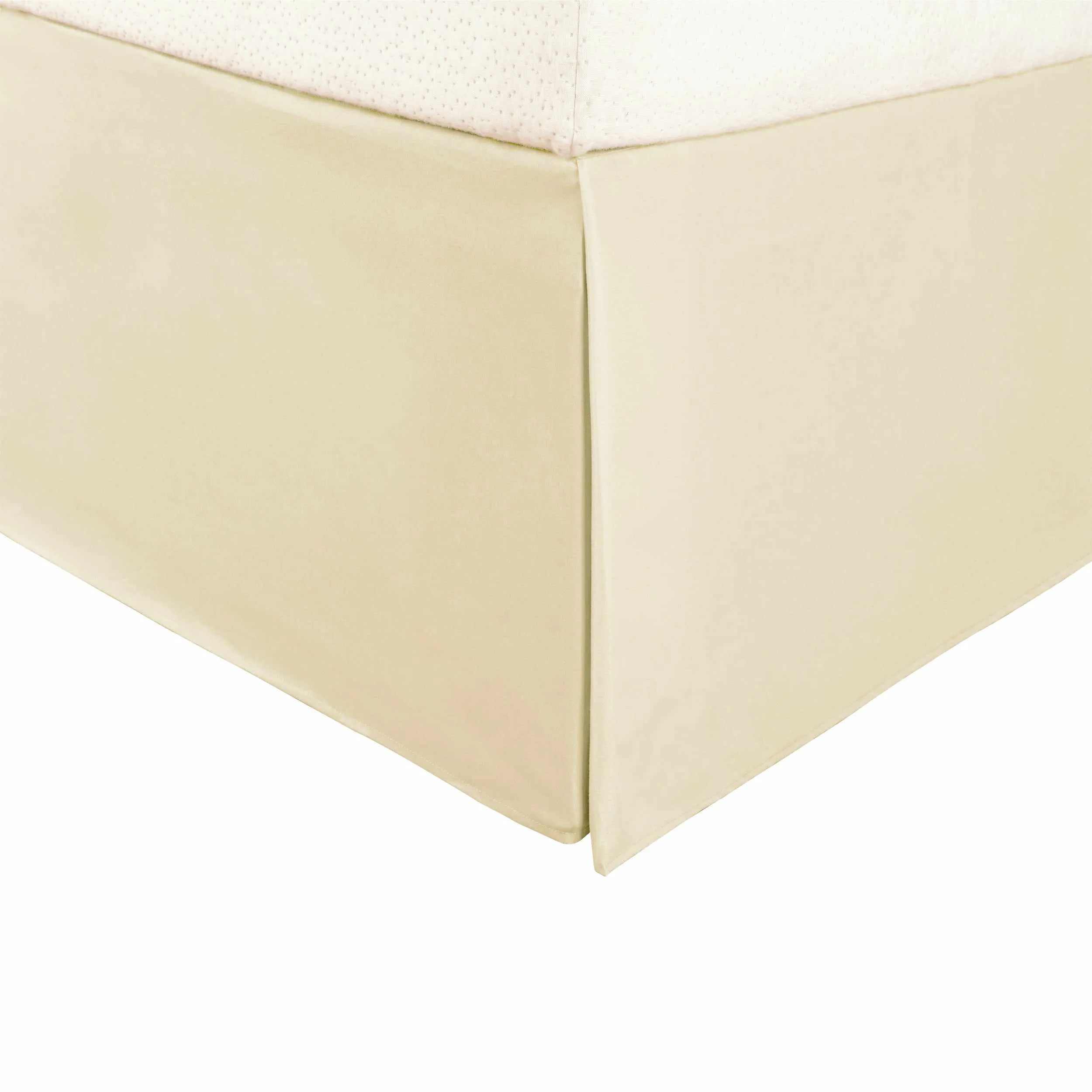Wimberton 100% Brushed Microfiber Bed Skirt with a 15" Drop Length and Inverted Box Pleats