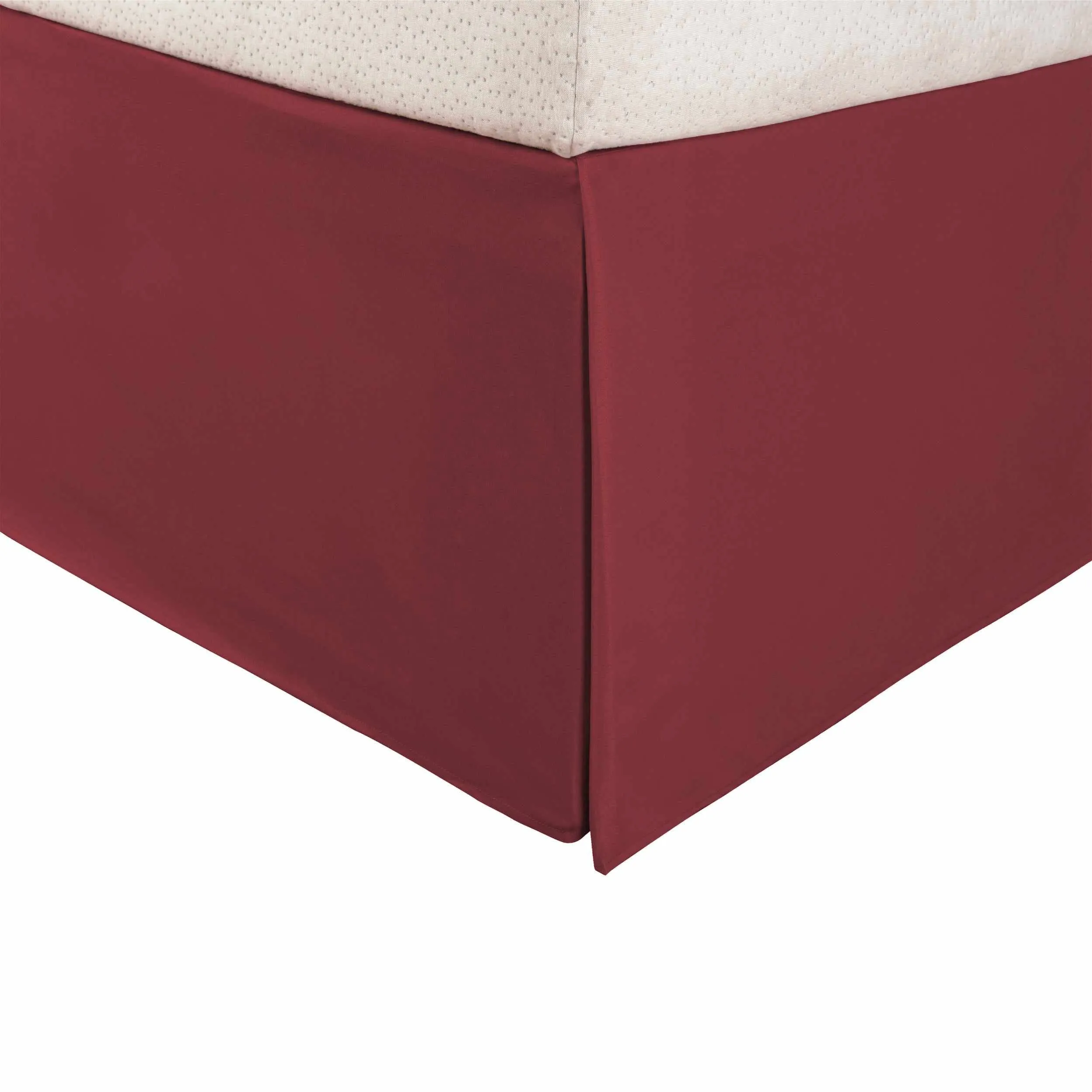 Wimberton 100% Brushed Microfiber Bed Skirt with a 15" Drop Length and Inverted Box Pleats