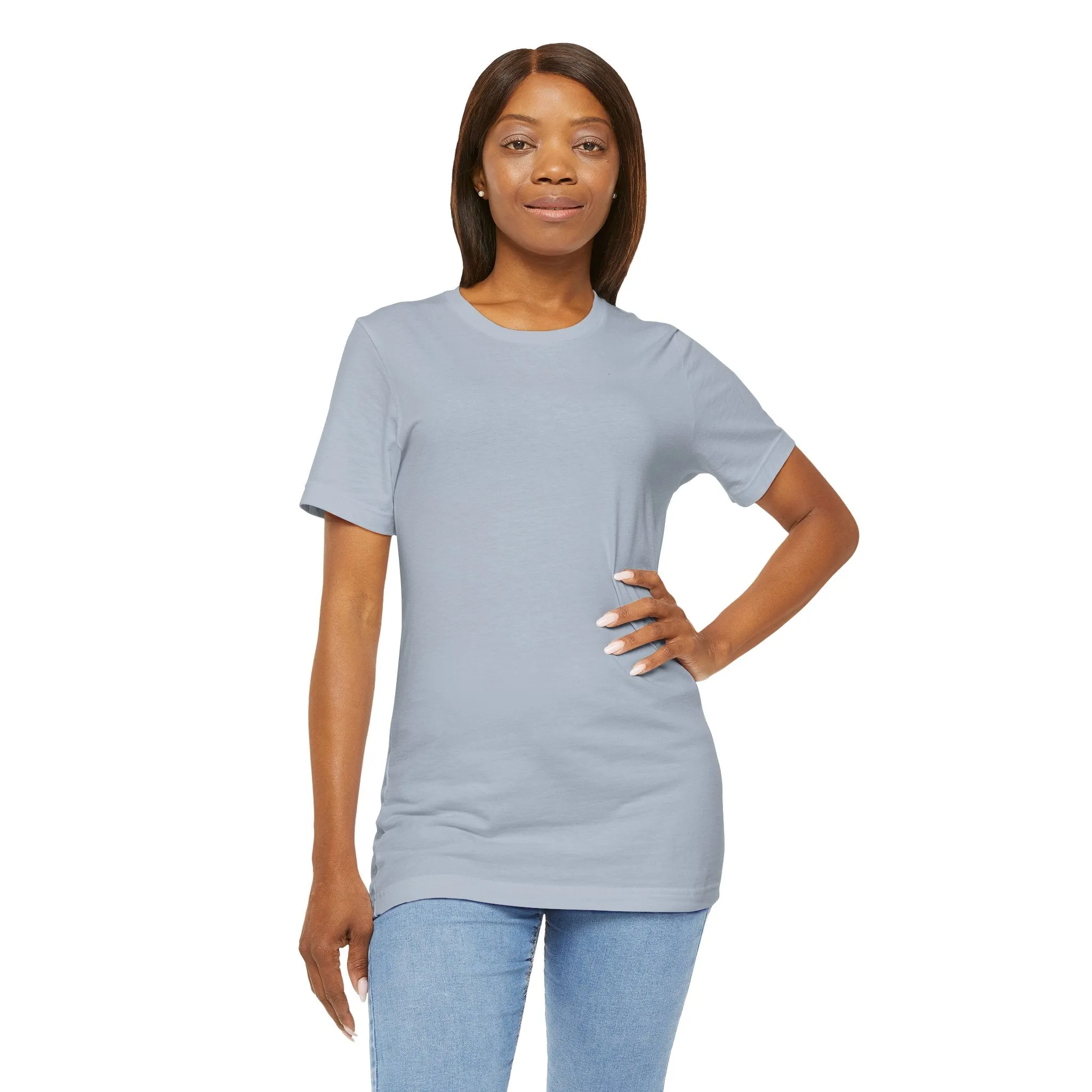 Womens Light Blue T Shirts Premium Casual Short Sleeve Shirts Oversized Tops