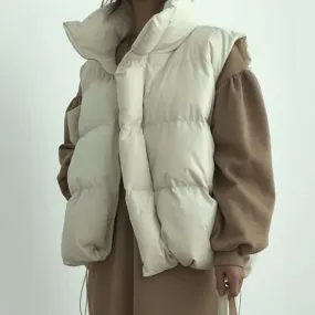 Women's Quilted Water-Resistant Puffer Vest