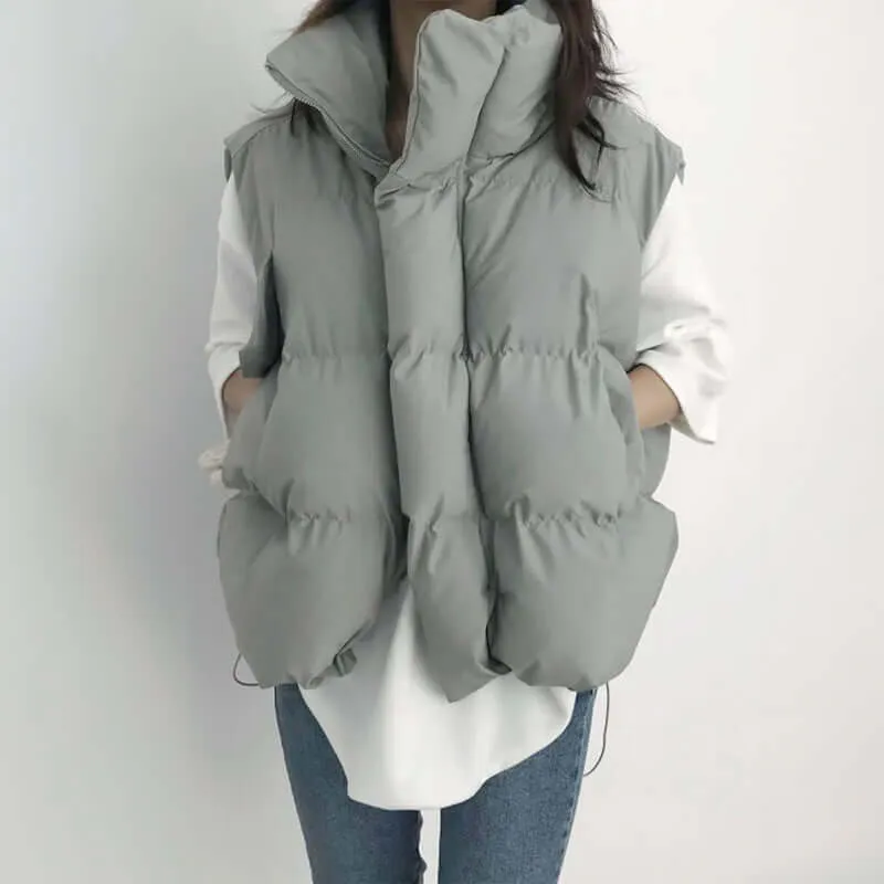 Women's Quilted Water-Resistant Puffer Vest