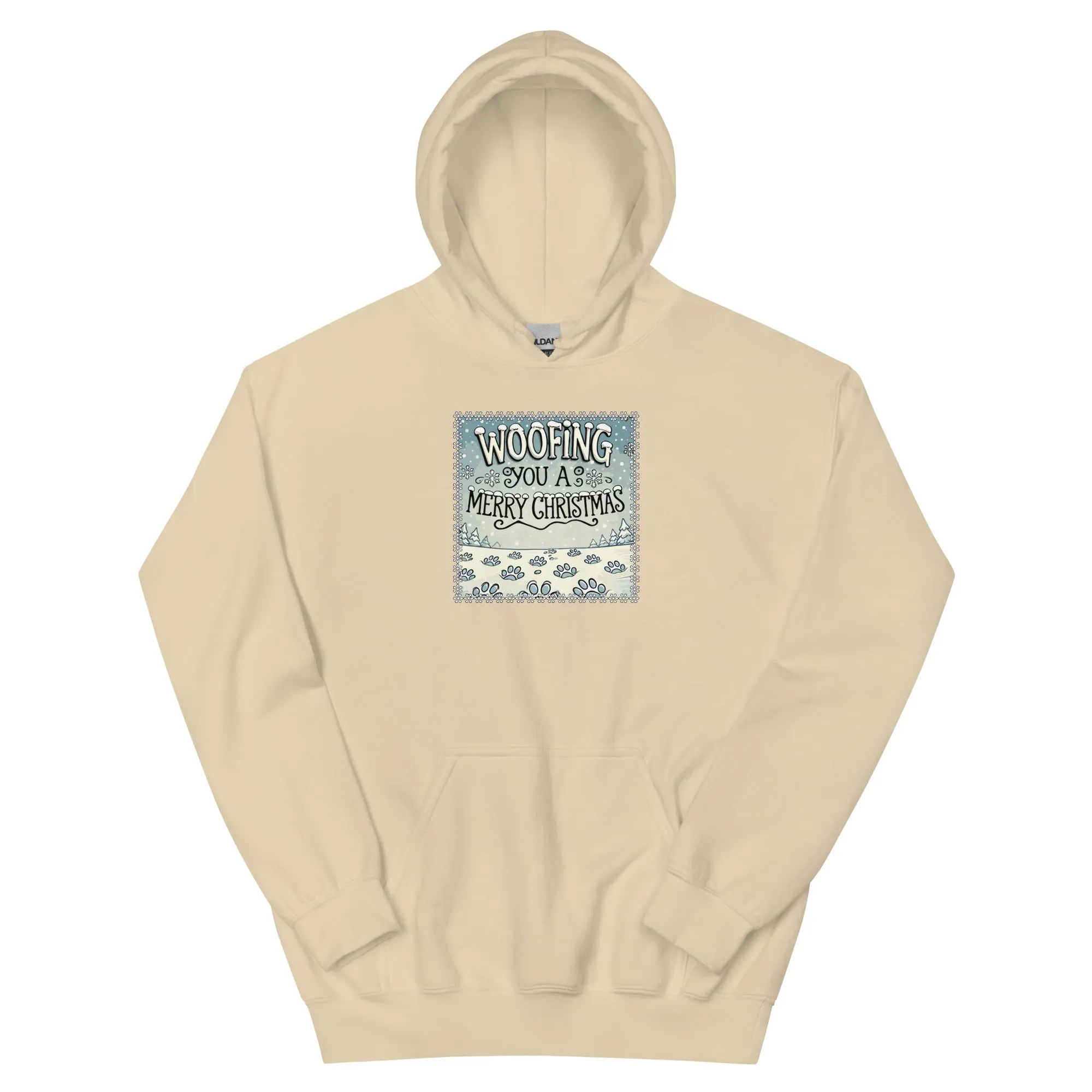 Woofing You A Merry Christmas Hoodie