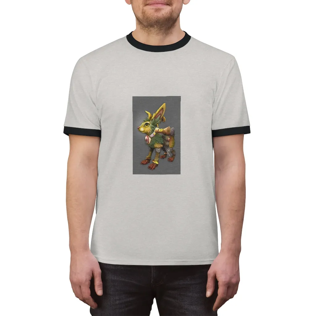 Yellow Amara Unisex Ringer Tee