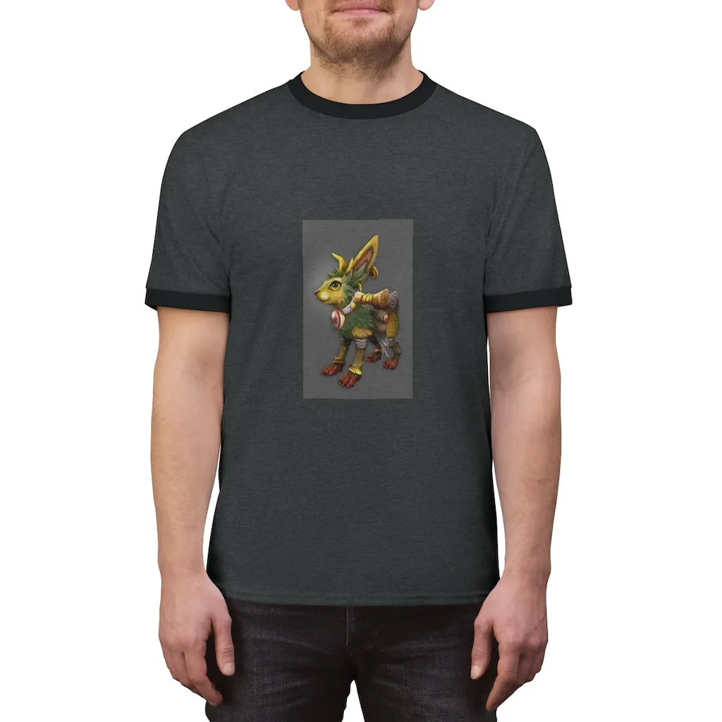 Yellow Amara Unisex Ringer Tee