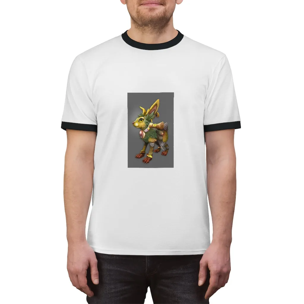 Yellow Amara Unisex Ringer Tee