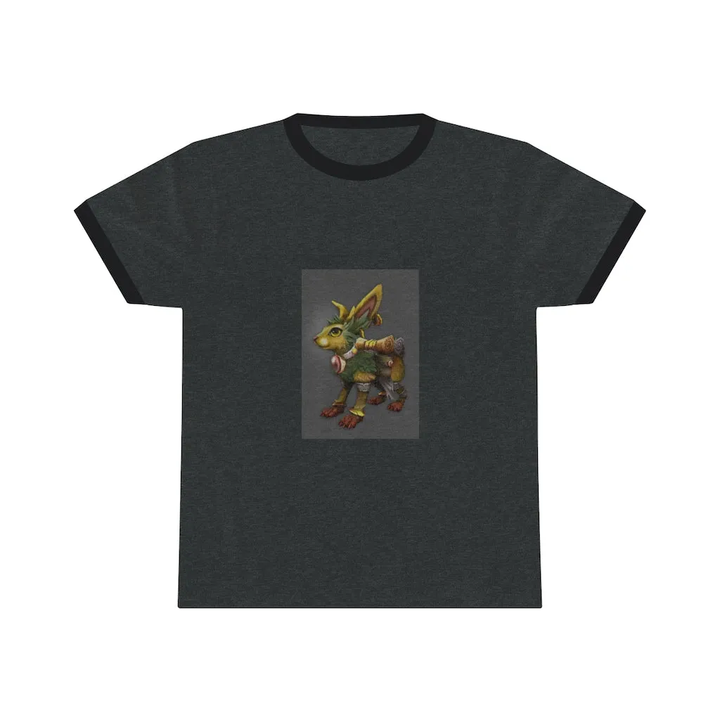 Yellow Amara Unisex Ringer Tee