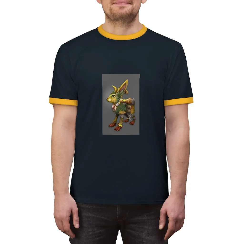 Yellow Amara Unisex Ringer Tee