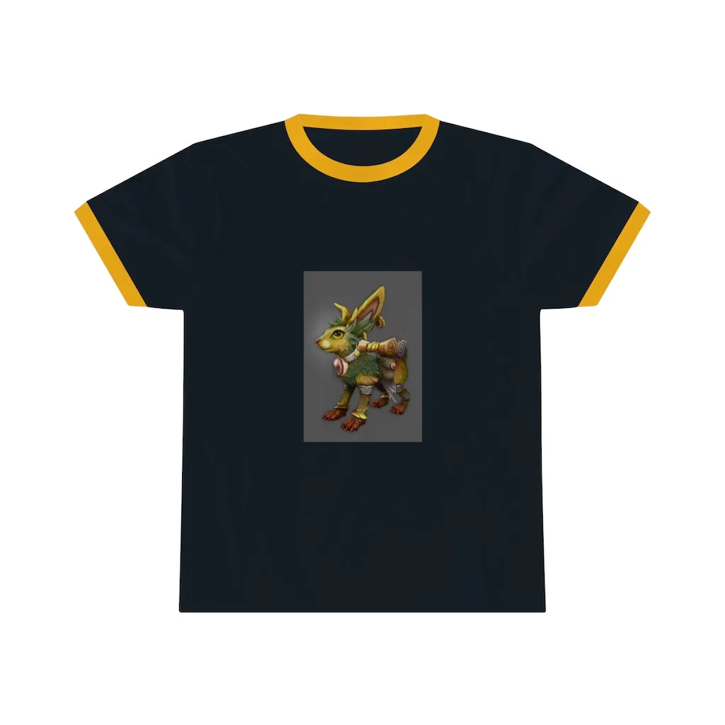 Yellow Amara Unisex Ringer Tee
