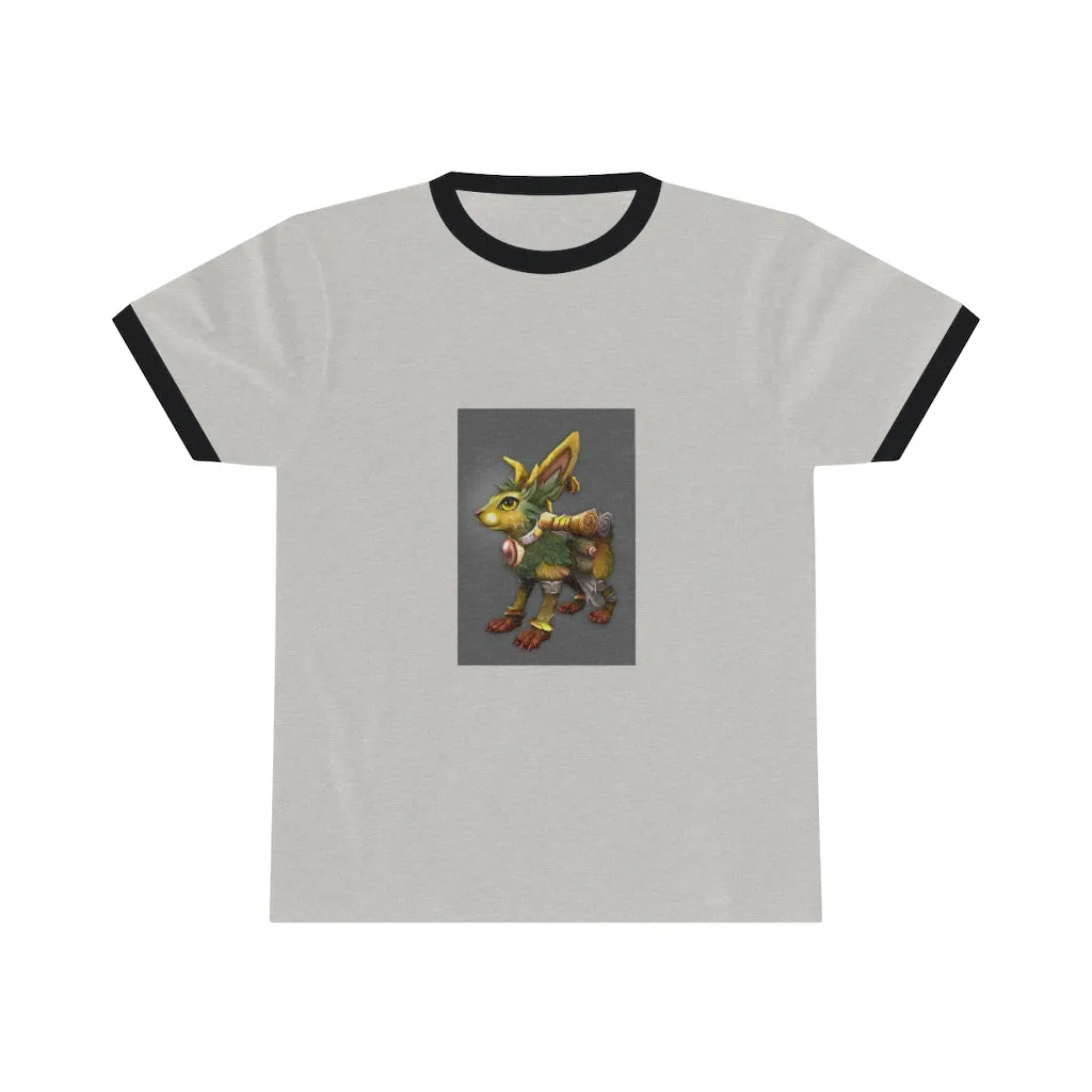 Yellow Amara Unisex Ringer Tee