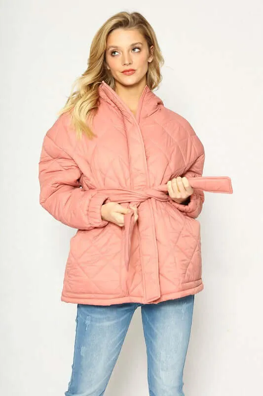 Zip Up Puffer Jacket