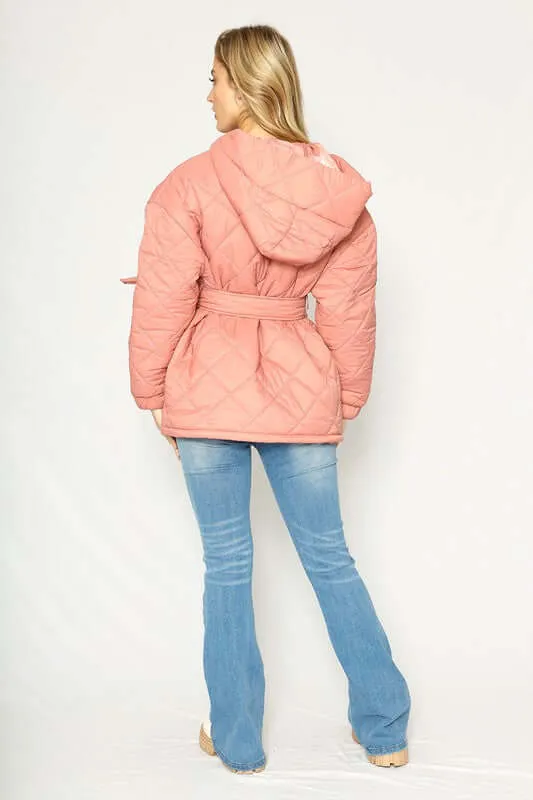 Zip Up Puffer Jacket