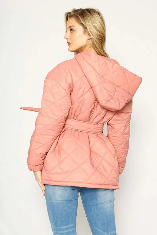 Zip Up Puffer Jacket